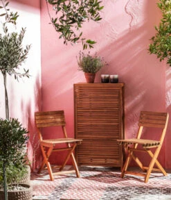 Dehner Balkonset Neapel, 3-teilig -Natur Garten Verkauf 6712368 WE MO 002 DehnerBalkonsetNeapelNaturNEU