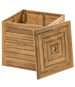 Dehner Schirmbox Macao -Natur Garten Verkauf 6713648 WE FS 002 SchirmboxMacaoNEU