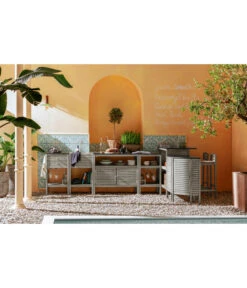 Dehner Doppelschrank Southampton, Ca. B100/H90/T50 Cm 12 Dehner Doppelschrank Southampton, Ca. B100/H90/T50 Cm -Natur Garten Verkauf 6713739 6713762 6713705 6713630 6713531 6713663 6713440 6713390 WE MO 001 OutdoorkuecheSouthampton