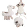 Dehner Premium Lovely Katzenspielzeug Set Kuschel-Schaf, Pferd & Mäuschen -Natur Garten Verkauf 6730857 WE FS 001 LovelyKatzenspielzeugSetSchafPferdMaus
