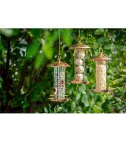 Dehner Natura Futtersäule Manon -Natur Garten Verkauf 6733745 6735765 6735773 WE M 002 NaturaKupferFutteraeule 1