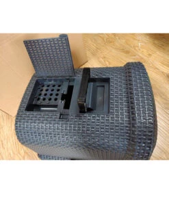 Dehner Premium Katzentoilette Jolie -Natur Garten Verkauf 6743165 WE D 006 DehnerPremiumKatzentoiletteJolie