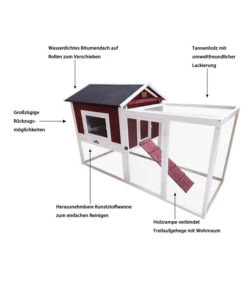 Dehner Nagerheim Happy Home Zorro, Ca. B199,6/H123/T93 Cm -Natur Garten Verkauf 6767149 WE IG 001 MQ NagerheimZorro