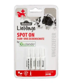 Dehner Lieblinge Floh- Und Zeckenschutz Spot On Für Große Hunde, 4 X 2ml