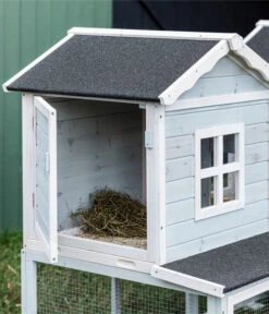 Dehner Nagerheim Happy Home Refugio, Ca. B190/H117/T76 Cm -Natur Garten Verkauf 6846174 WE DE 001 DehnerMarkenqualitaetKaninchenstallDoppelstock