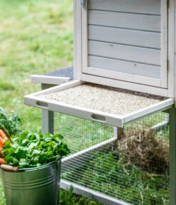 Dehner Nagerheim Happy Home Refugio, Ca. B190/H117/T76 Cm -Natur Garten Verkauf 6846174 WE DE 004 DehnerMarkenqualitaetKaninchenstallDoppelstock