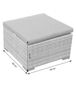 Dehner Balkonset Como, 4-teilig 33 Dehner Balkonset Como, 4-teilig -Natur Garten Verkauf 6894166 WE DE 005 BalkonSetComoSkizze