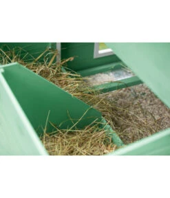 Dehner Hühnerstall Happy Farm Lotti, Hellgrün, Ca. B182/H119,5/T91 Cm -Natur Garten Verkauf 6897052 WE DE 002 DehnerMarkenqualitaetHuehnerstallLotti