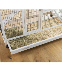 Dehner Lieblinge Nagerheim Janus, Ca. B120/H105/T60 Cm -Natur Garten Verkauf 6932420 WE DE 001 DehnerLieblingeRollbarerIndoorkaefigJanus