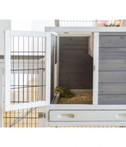 Dehner Lieblinge Nagerheim Janus, Ca. B120/H105/T60 Cm -Natur Garten Verkauf 6932420 WE DE 003 DehnerLieblingeRollbarerIndoorkaefigJanus