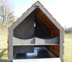 Dehner Hühnerstall Megi, Mit Freilaufgehege, Ca. 199 X 76 X 122 Cm, Tannenholz, Hellbraun -Natur Garten Verkauf 6d37e4272efcb2f52272d459ee2031aa