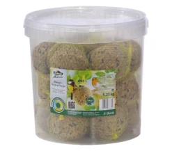 Dehner Natura Wildvogelfutter, Riesen-Meisenknödel, 21 Stück (5.3 Kg)