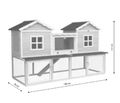 Dehner Nagerheim Happy Home Refugio, Mit Freilaufgehege, 117 X 190 X 76 Cm, Bitumen/Plexiglas/Tannenholz, Hellblau 13 Dehner Nagerheim Happy Home Refugio, Mit Freilaufgehege, 117 X 190 X 76 Cm, Bitumen/Plexiglas/Tannenholz, Hellblau -Natur Garten Verkauf 776d9a96cc87b0d0d2cdf39d51a6cf98