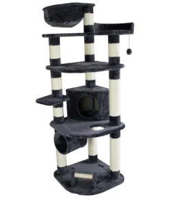 Dehner Katzen-Kratzbaum Edda, Ca. 180 X 60 X 60 Cm, Sisal/Plüsch, Dunkelgrau 7 Dehner Katzen-Kratzbaum Edda, Ca. 180 X 60 X 60 Cm, Sisal/Plüsch, Dunkelgrau -Natur Garten Verkauf 811981d955b001af4e80b3e9f5b789f4