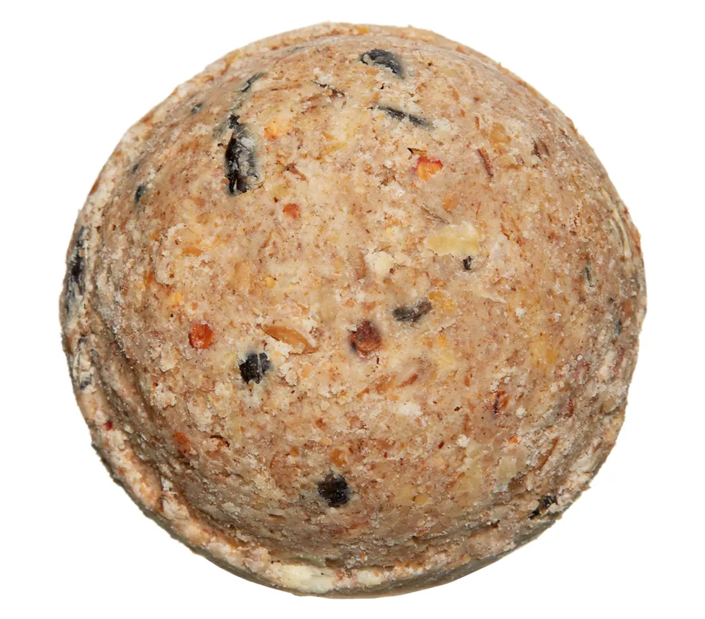 Dehner Natura Wildvogelfutter, Große Meisenknödel, Ohne Netz, 100 Stück Je 100 Gramm (10 Kg) 5 Dehner Natura Wildvogelfutter, Große Meisenknödel, Ohne Netz, 100 Stück Je 100 Gramm (10 Kg) – Bild 3