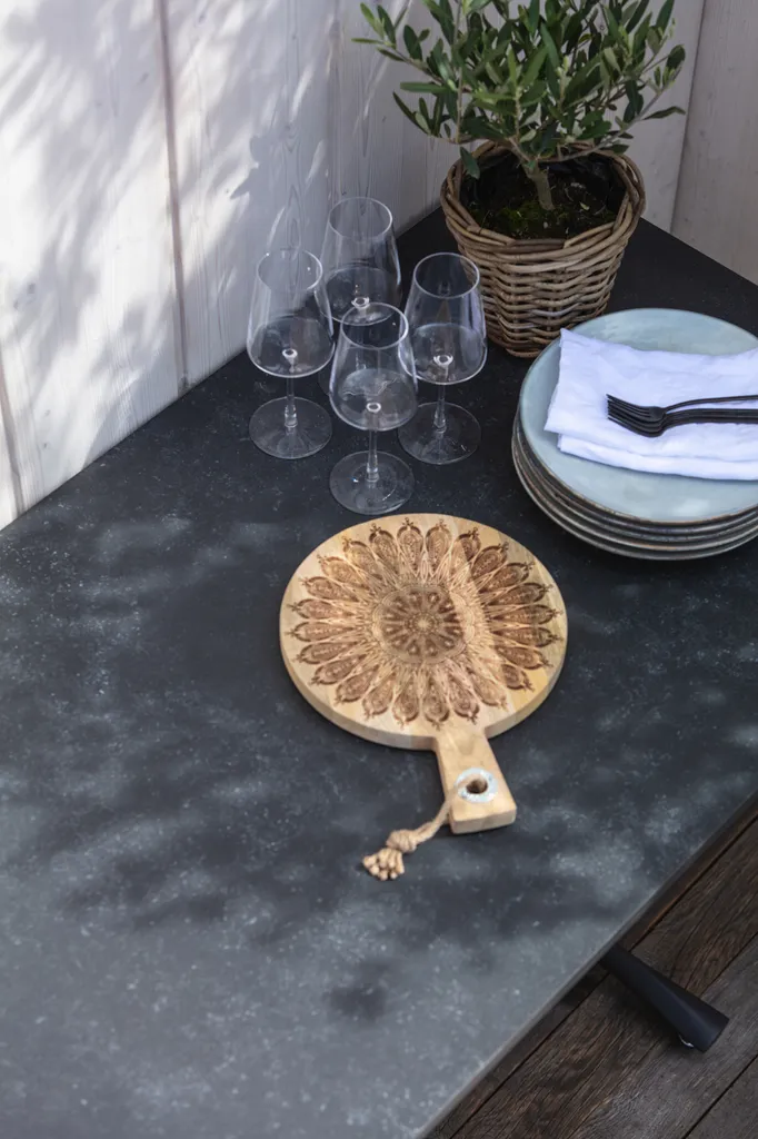 Dehner Klapptisch Riverside, Ca. 140 X 75 X 70 Cm, Aluminium/Keramik, Grau 7 Dehner Klapptisch Riverside, Ca. 140 X 75 X 70 Cm, Aluminium/Keramik, Grau – Bild 5