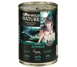 Dehner Wild Nature Hundefutter Adult, Auwald, 6 X 400 G (2.4 Kg) -Natur Garten Verkauf 976b4354d9d094cd70e87278f5bea48f