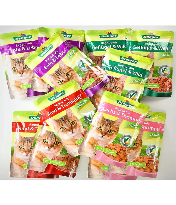 Dehner Nassfutter Für Katzen Feine Vielfalt Als Ragout Adult, 12 X 100 G 4 Dehner Nassfutter Für Katzen Feine Vielfalt Als Ragout Adult, 12 X 100 G – Bild 2