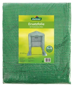 Dehner Ersatzfolie Für Tomatenhaus Maxi, Ca. 187 X 183 X 122 Cm, PE-Folie, Grün