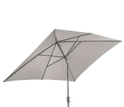 Dehner Sonnenschirm Samos, Ca. 300 X 265 X 200 Cm, Aluminium/Polyester, Braun -Natur Garten Verkauf b16260b293a49b19d0206e279c4dfb86