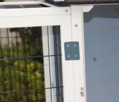 Dehner Vogelgehege Santorini, 60 X 116,4 X 136 Cm, Holz/Metall, Weiß/blau -Natur Garten Verkauf bb5e172efb72d3c8a2c0685210f28b60