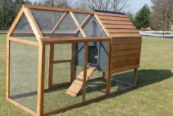 Dehner Hühnerstall Megi, Mit Freilaufgehege, Ca. 199 X 76 X 122 Cm, Tannenholz, Hellbraun -Natur Garten Verkauf cbdca1b58a1b26c9739f00128eb00aa3