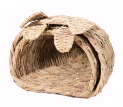 Dehner Nagerhaus Grashöhle Aiko, 26 X 27 X 20 Cm, Gras, Natur